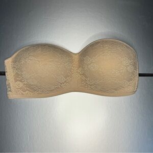 Pink by Victoria Secret Strapless Bra Size M
